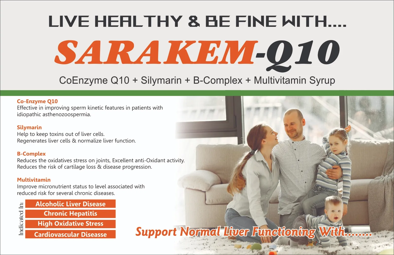 Composition of Sarakem-Q10
