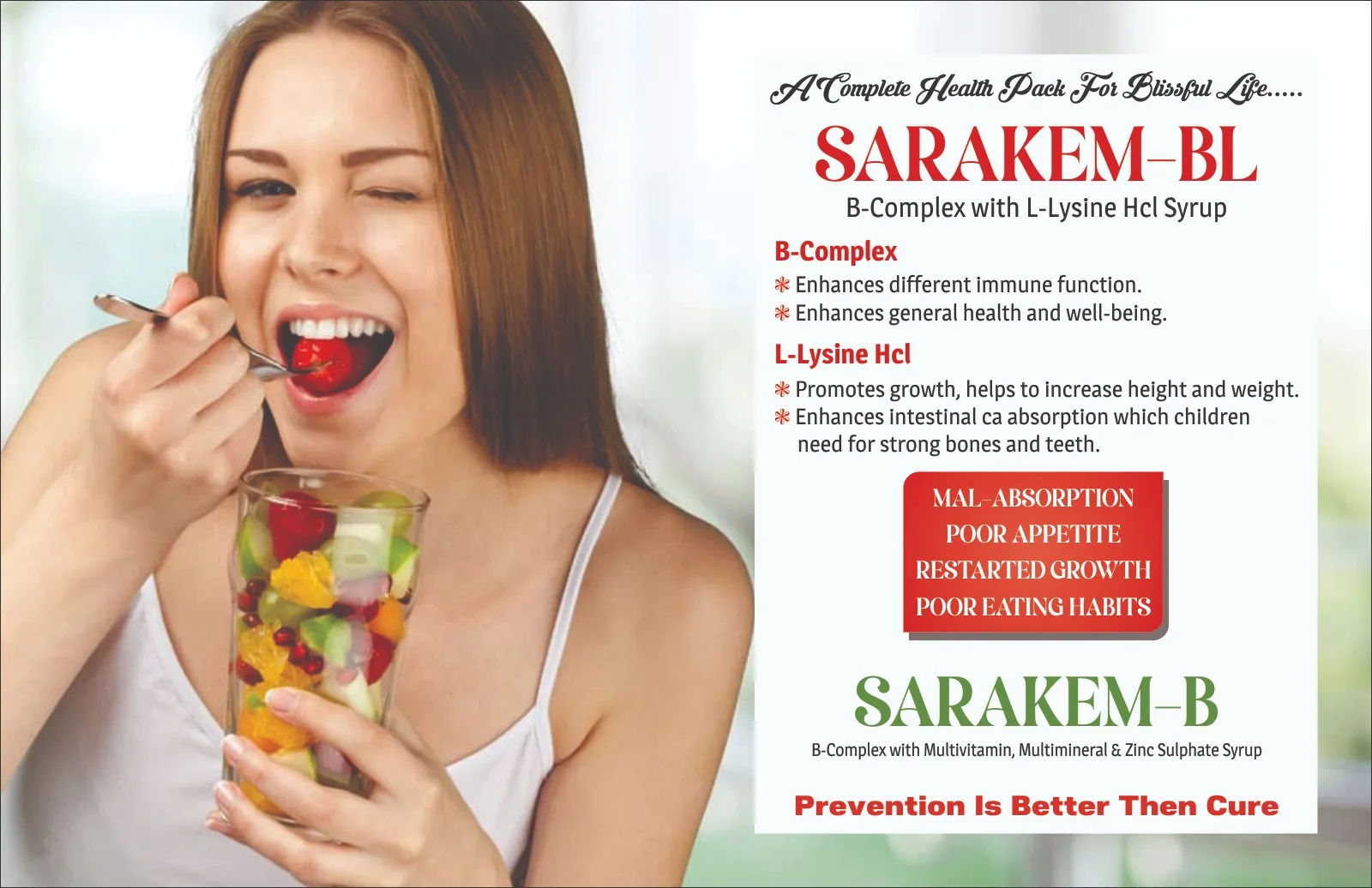 Composition of Sarakem-BL